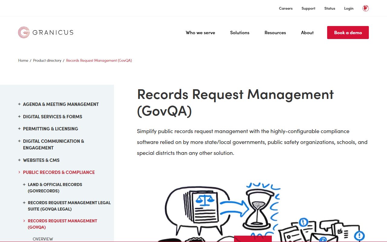 Medford GovQA public records request portal for online record submissions