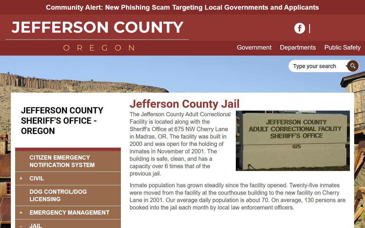 Jefferson County Jail Jefferson County 24 hour booking records