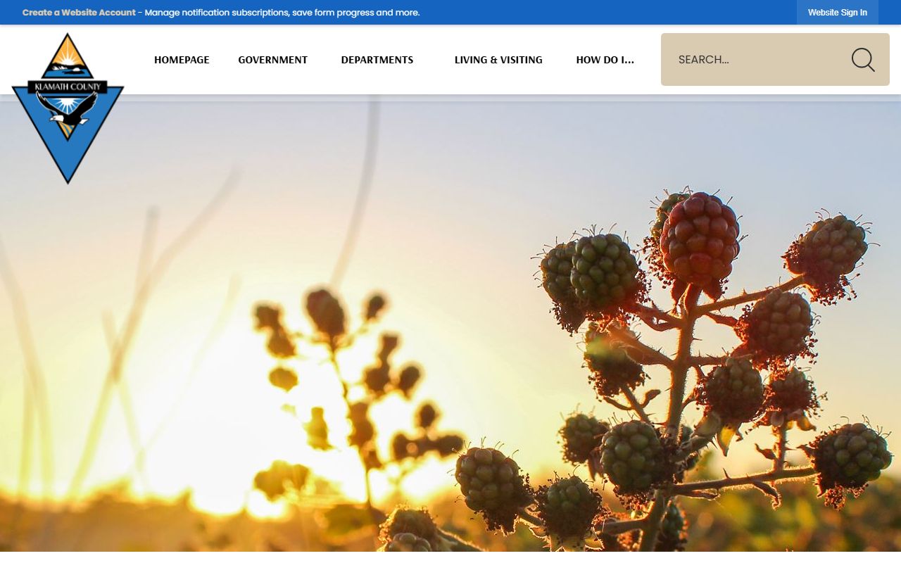 Klamath County Sheriff Office Klamath County 24 hour booking records